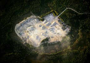 Open pit mine aerial view. Source: Photo by Manuel Manser on Unsplash