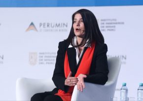 Julia Torreblanca, President of the Sociedad Nacional de Mineria, Petroleo y Energia - SNMPE. Source: WMC 2026 official.